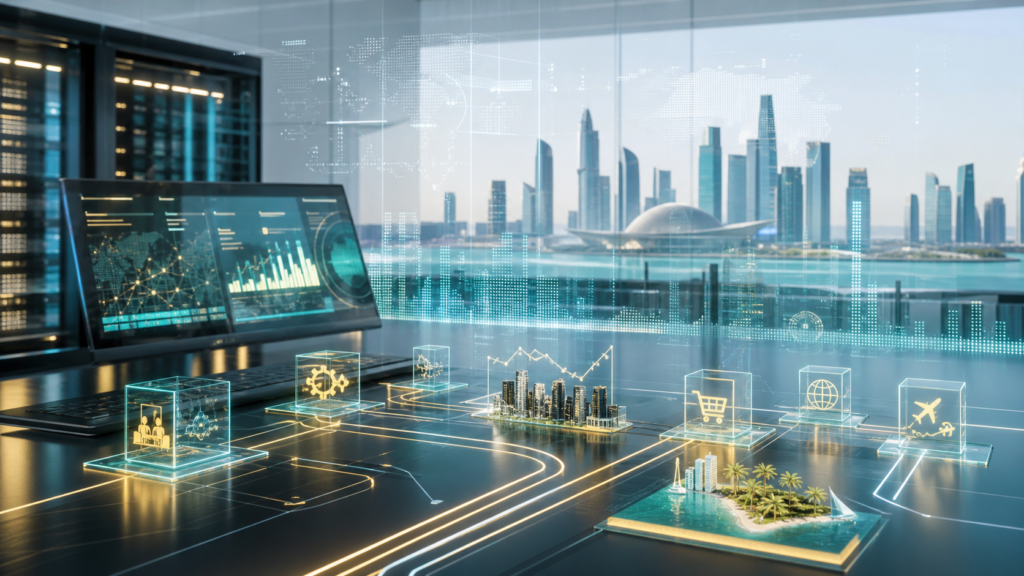منصة بيانات رقمية تقيس قطاعات النمو الجديدة في الإمارات