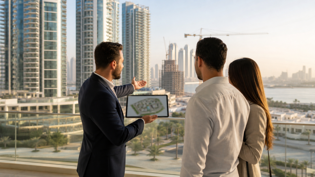 أبراج حديثة ونماذج عقارية تعكس نشاط سوق عقارات دبي