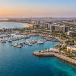 تصور تحريري لواجهة الخفجي الساحلية ومشروعها السكني والسياحي الجديد