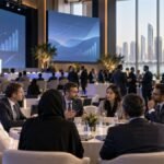 مستثمرون ورواد أعمال في مؤتمر إنفستوبيا بريدج بأبوظبي